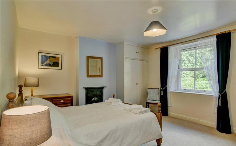 One of the bedrooms at Robins Brook, Porlock