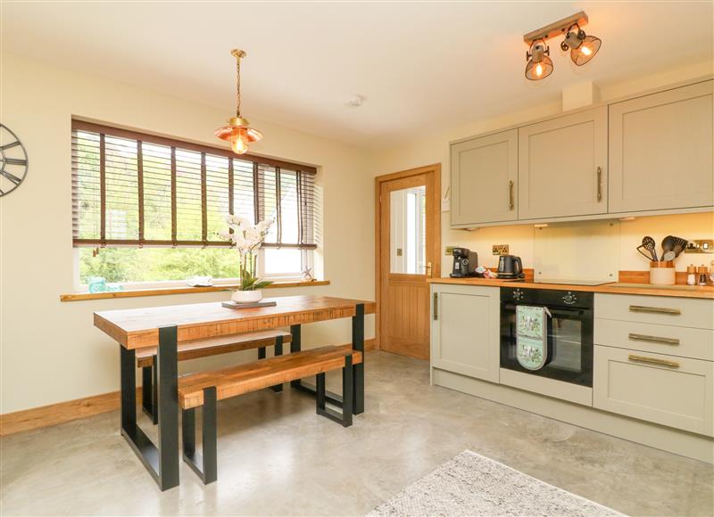 The kitchen at Robins Downs, Ilfracombe