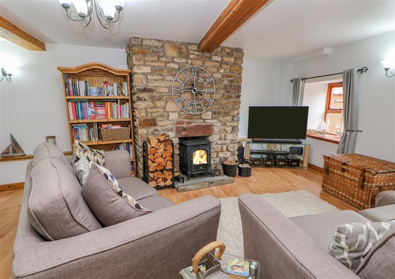 The living area at Robins Lodge, Brough near Kirkby Stephen