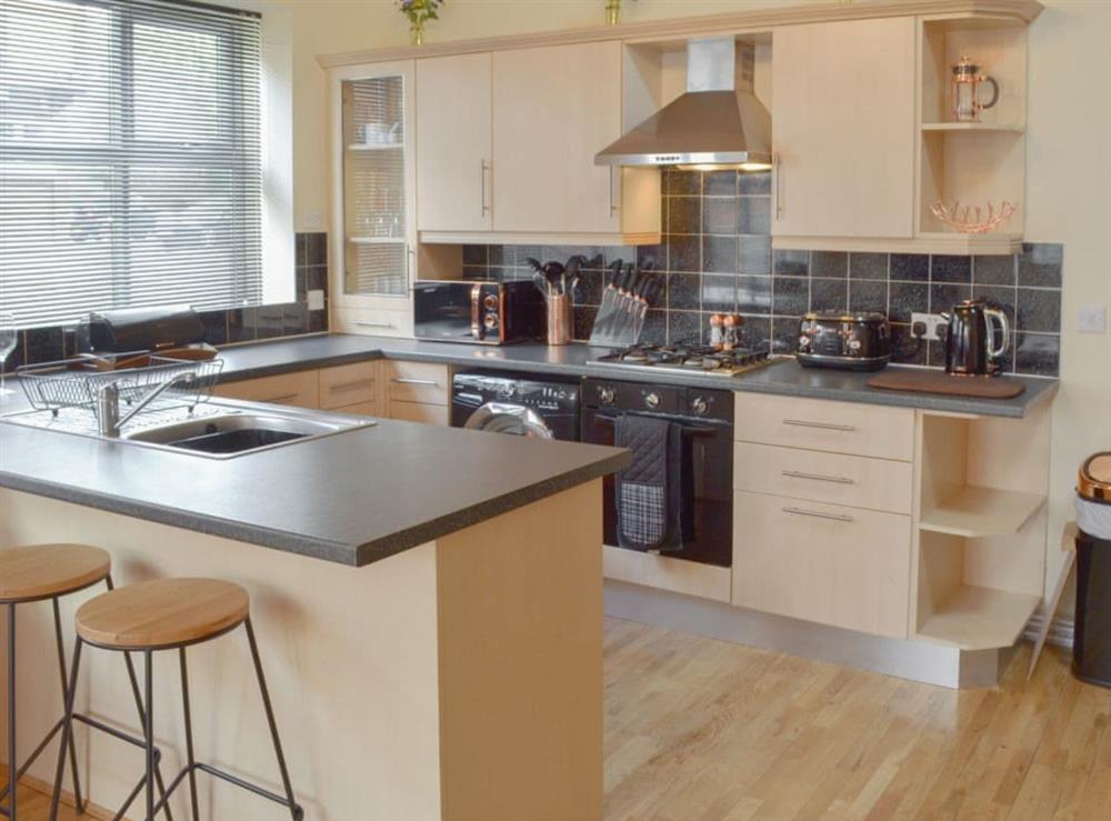 Fantastic well equipped kitchen at Robins Nest in Edwinstowe, near Mansfield, Derbyshire
