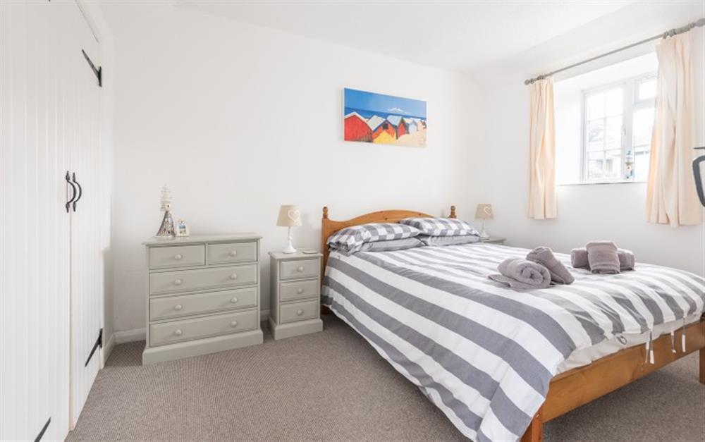 Double bedroom at Robins Nest in Tintagel