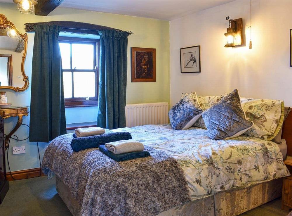 Large Double bedroom with views across the fell side at Robsons Cottage in Alston, , Cumbria