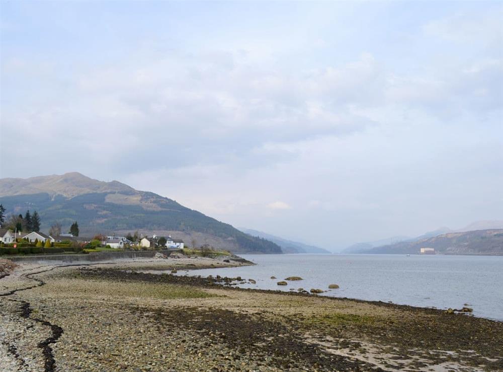 Outstanding local scenery at Rock Cottage in Ardentinny, near Dunoon, Argyll and Bute, Scotland