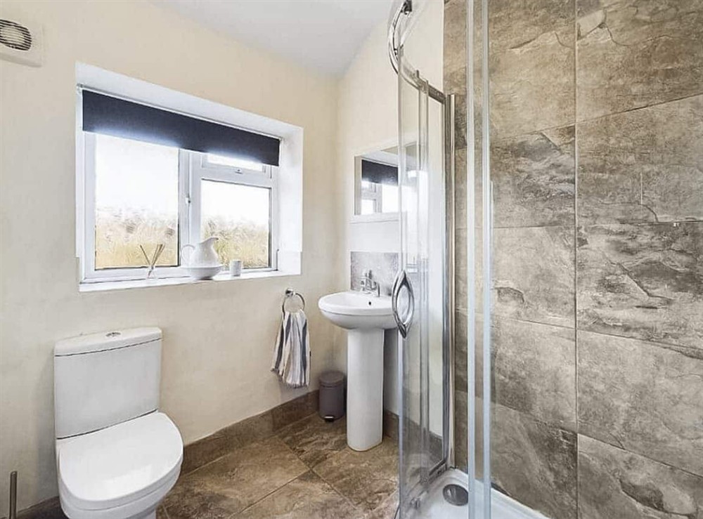 Bathroom at Rock Cottage in Bakewell, Derbyshire