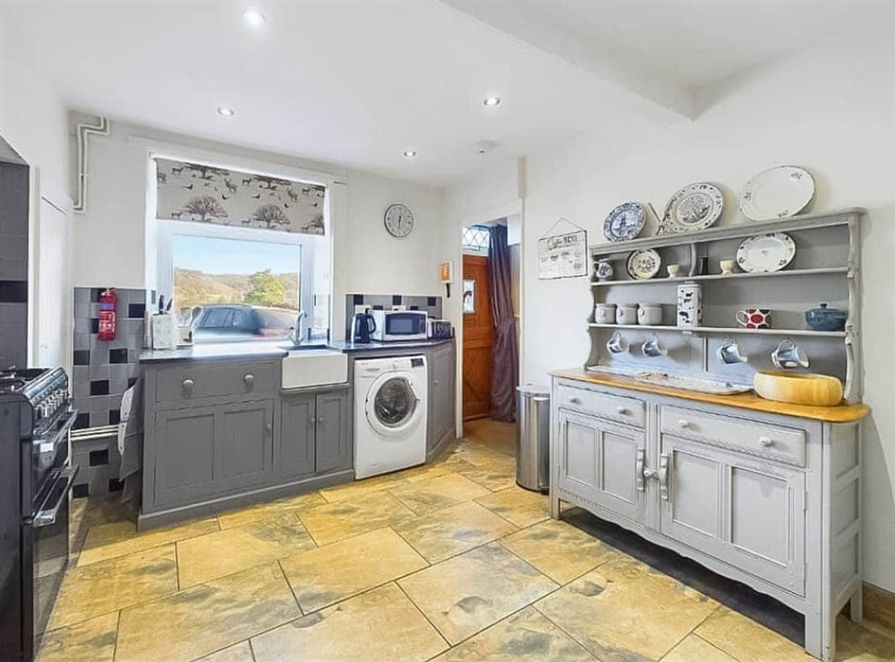 Kitchen at Rock Cottage in Bakewell, Derbyshire