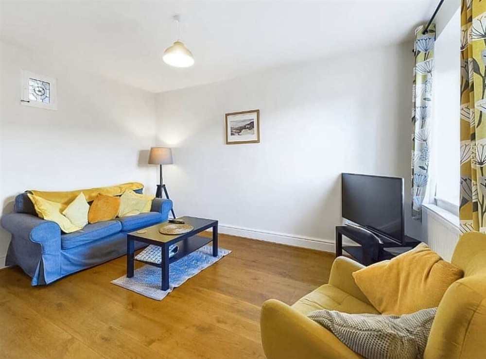 Living area at Rock Cottage in Bakewell, Derbyshire
