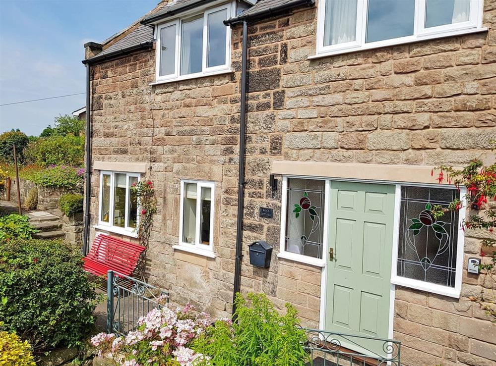 Attractive stone built holiday home at Rock Cottage in Birchover, near Matlock, Derbyshire