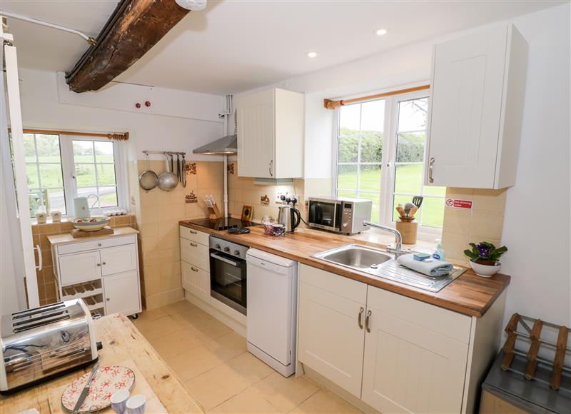 This is the kitchen at Rock Cottage, Hatfield near Tenbury Wells
