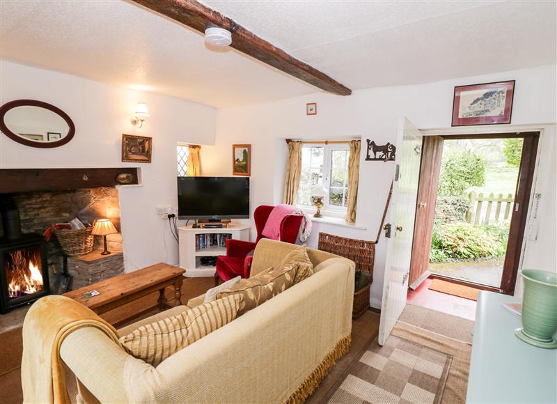 This is the living room at Rock Cottage, Hatfield near Tenbury Wells