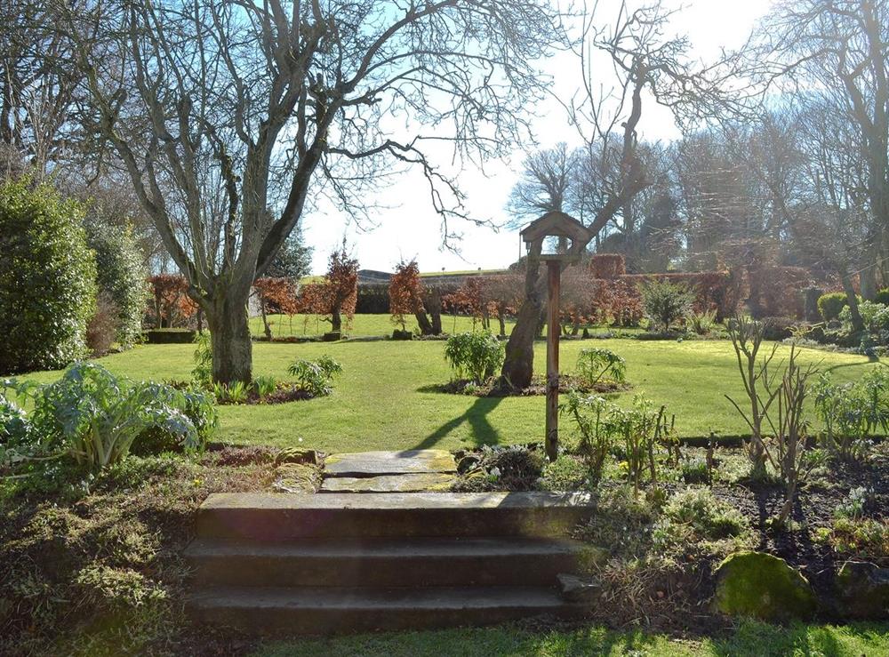 Garden at Rock Farm House in Morpeth, Northumberland