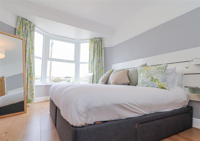 One of the bedrooms at Rock Lobster, Porthleven