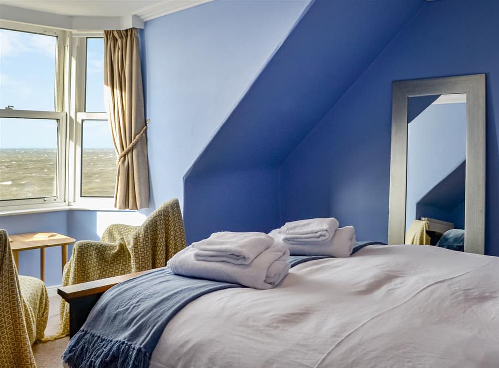 Double bedroom at Rock Pool in Port William, near Newton Stewart, Wigtownshire