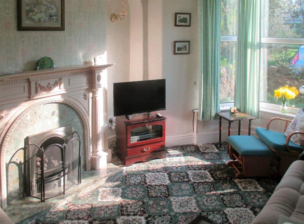 Living room at Rock Villas in Silverdale, near Carnforth, Lancashire