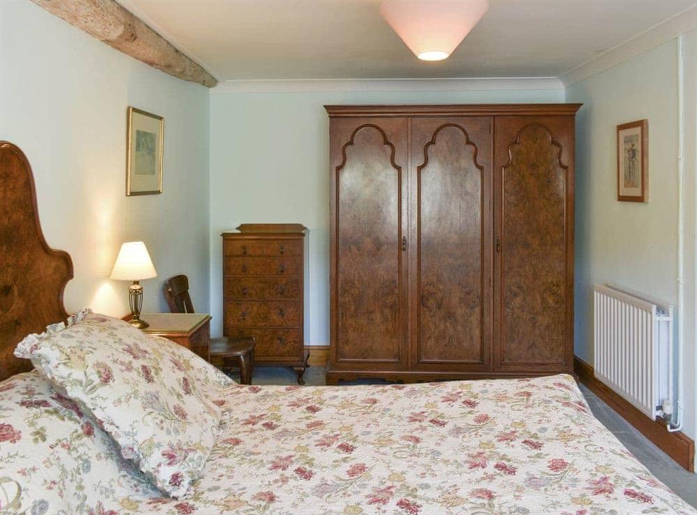 Peaceful double bedroom at Clock Cottage, 