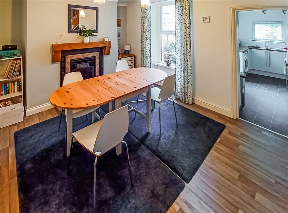 Dining Area at Rockhopper Cottage in Brixham, Devon