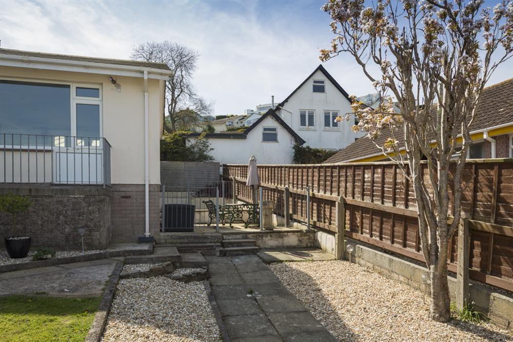 Garden and terraces to the front and side of the property at Rockpoint in , Salcombe