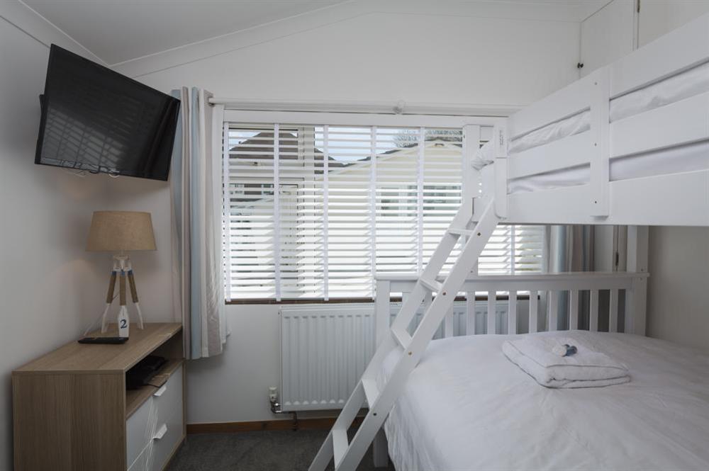 Small third bedroom with bunk beds (suitable for 2 people only) at Rockpoint in , Salcombe