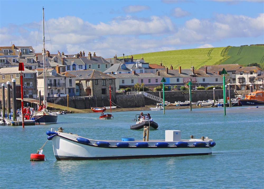 The nearby Salcombe harbour