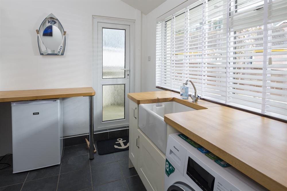 Utility room at Rockpoint in , Salcombe