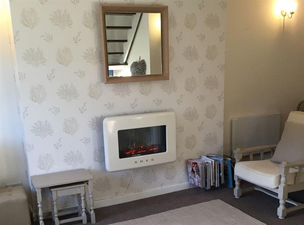 Light and airy living/dining room at Rockpool Cottage in Saltburn-by-the-Sea, North Yorkshire