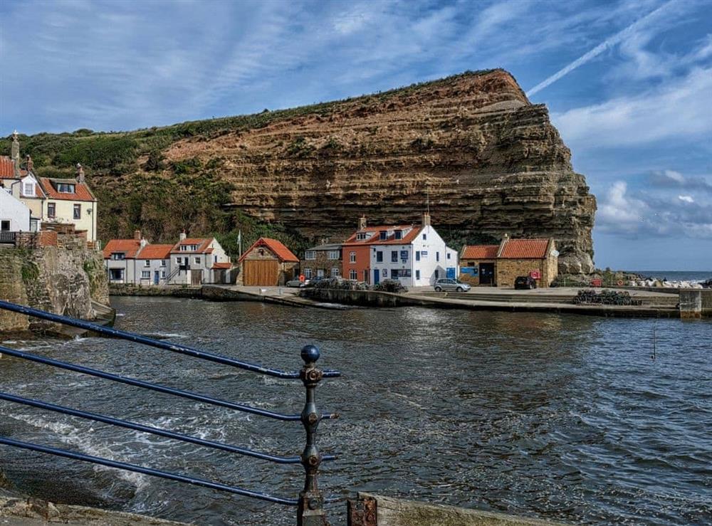 The fishing village of Staithes, North Yorkshire