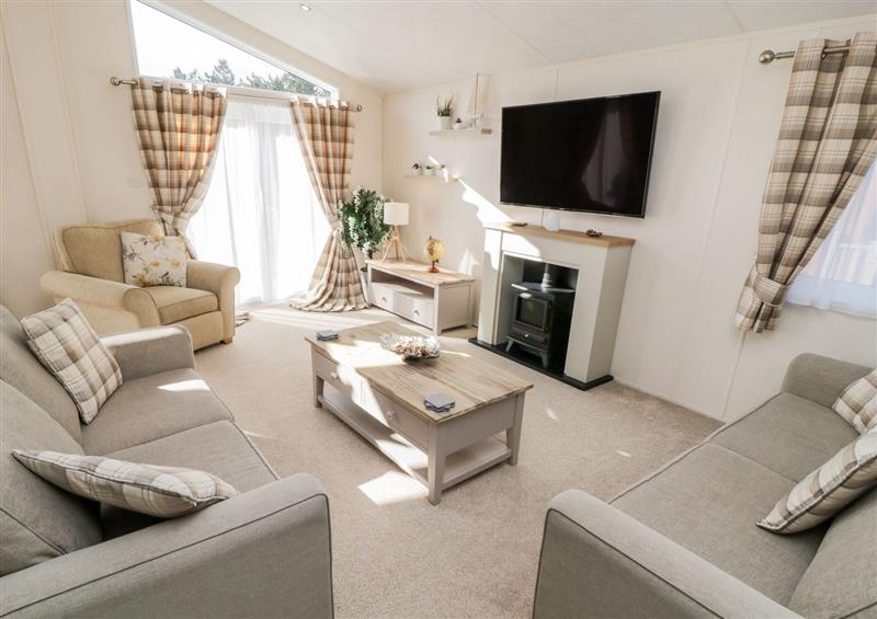 The living room at Rockpool Retreat, Runswick Bay near Hinderwell