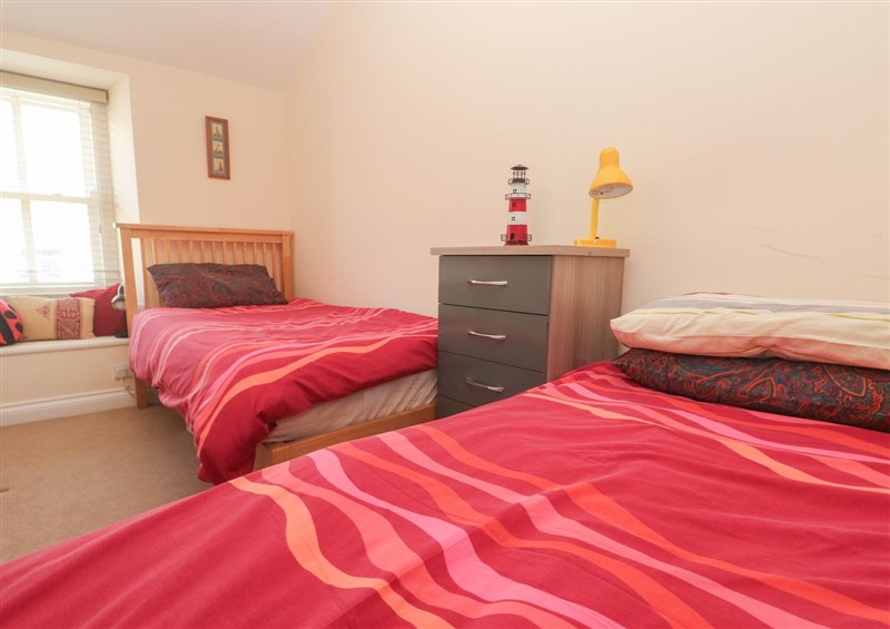 One of the bedrooms at Rockpools, 23 Carncrows Street, St Ives