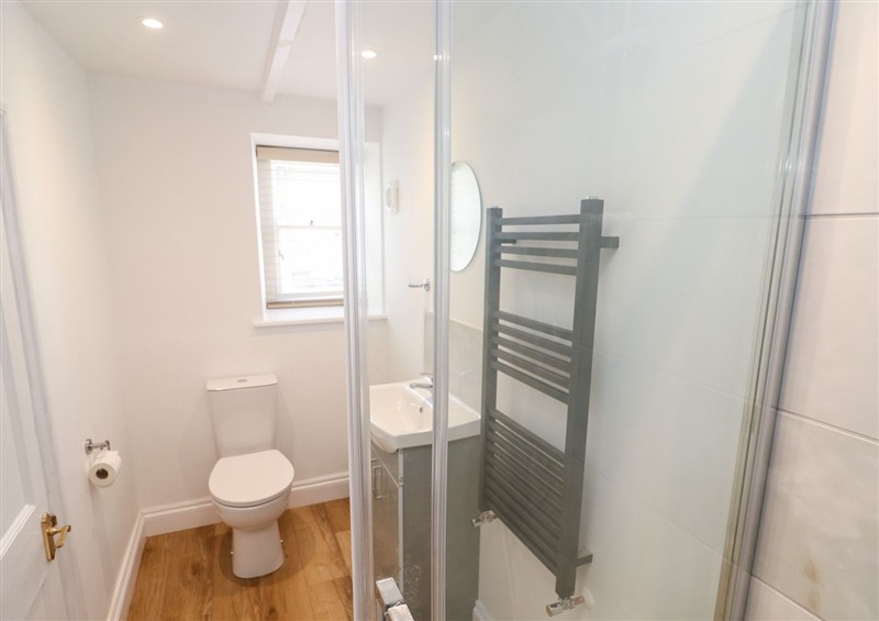 This is the bathroom at Rockpools, 23 Carncrows Street, St Ives