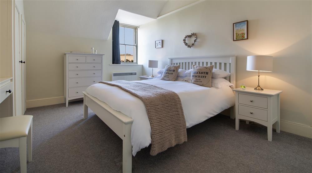 The double bedroom at Rockside Cottage in Alnwick, Northumberland