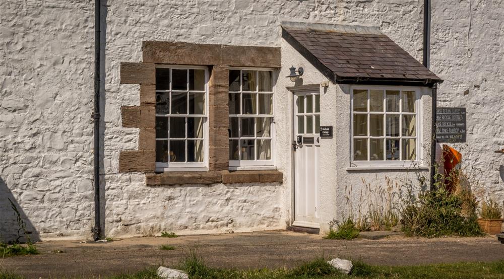 The exterior of Rockside Cottage, Northumberland