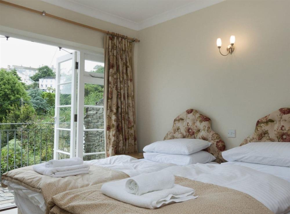Charming twin bedroom at Rockstedde in Devon Rd, England
