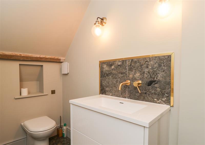 This is the bathroom at Rockstowes House, Uley near Dursley
