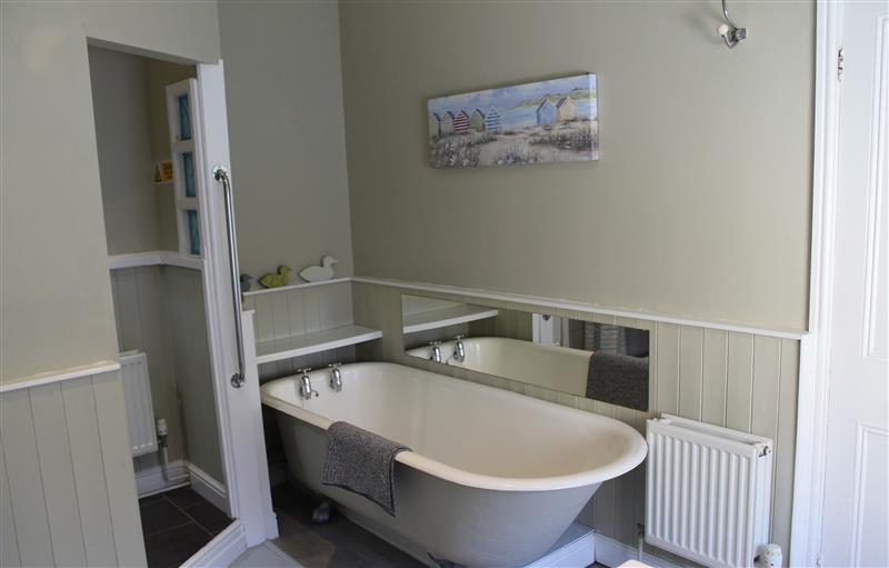 This is the bathroom at Rockton House, Whitby