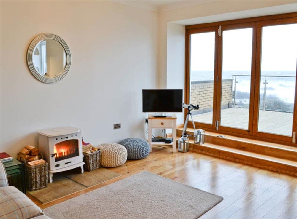 Open plan living/dining room/kitchen at Rockview in Cellardyke, near Anstruther, Fife