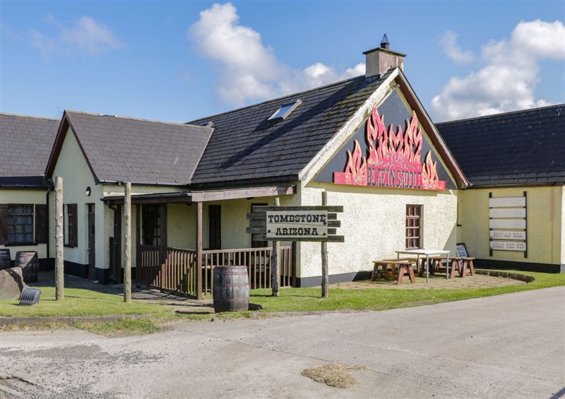 Outside Rocky Ridge Cabin at Rocky Ridge Cabin, Castlerock