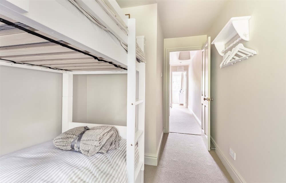One of the 3 bedrooms at Rocky's Cottage in Thurlestone
