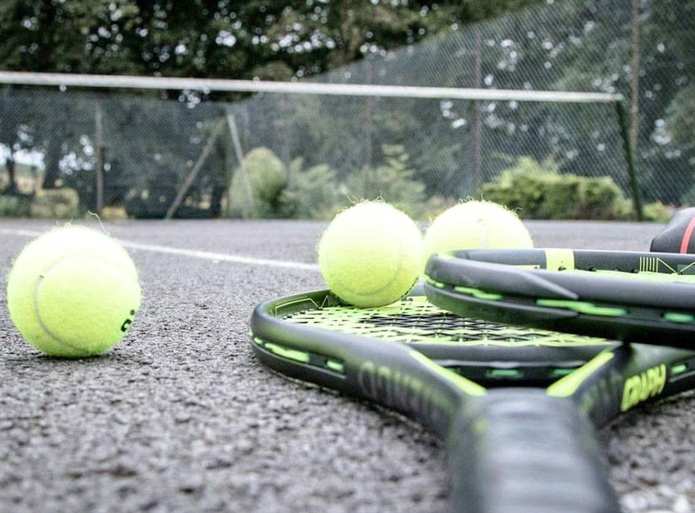 Anyone for tennis at The Grooms Cottage, 