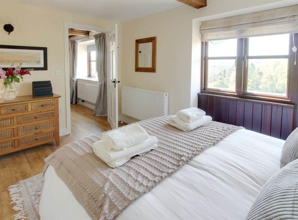 Double bedroom at Rodmore Lodge in St Briavels, near Lydney, Gloucestershire