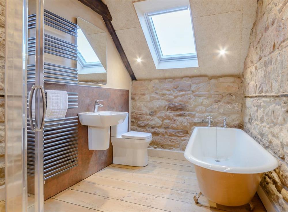 Bathroom at Rodney in North Sunderland, near Seahouses, Northumberland