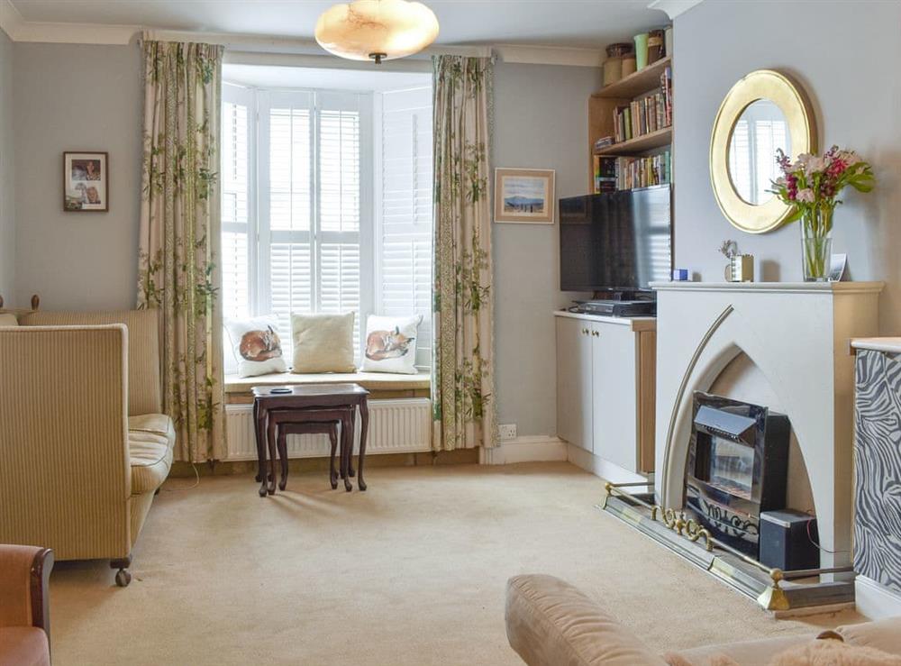 Welcoming living area at Rodwell Trail Cottage in Weymouth, Dorset