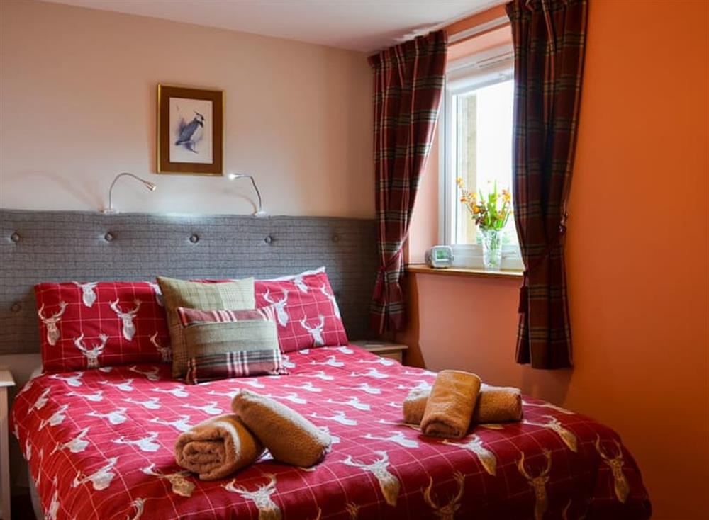 Double bedroom at Roe Deer Cottage in Broallan, near Beauly, Inverness-Shire
