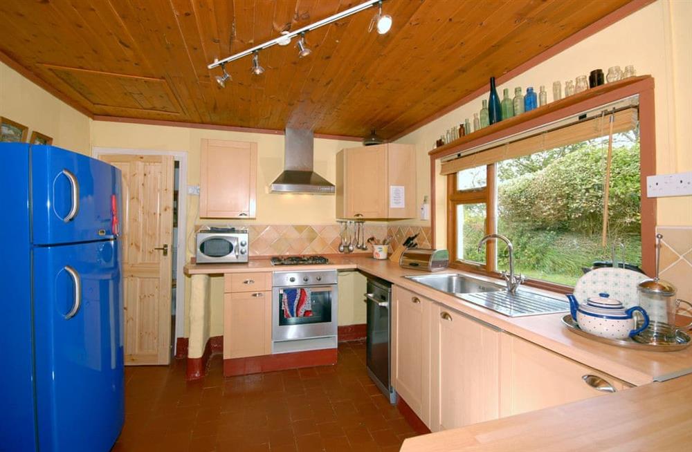 This is the kitchen at Rogeston Mount in Haverfordwest, Pembrokeshire, Dyfed