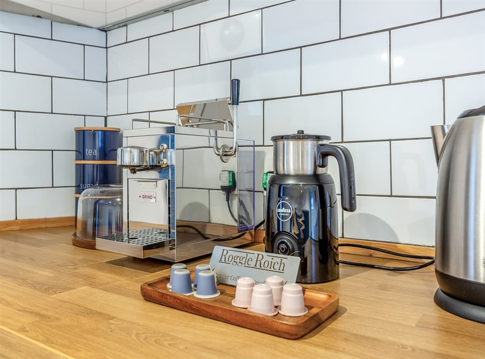 Double bedroom at Roggle Roich in Hilton, Ross-Shire