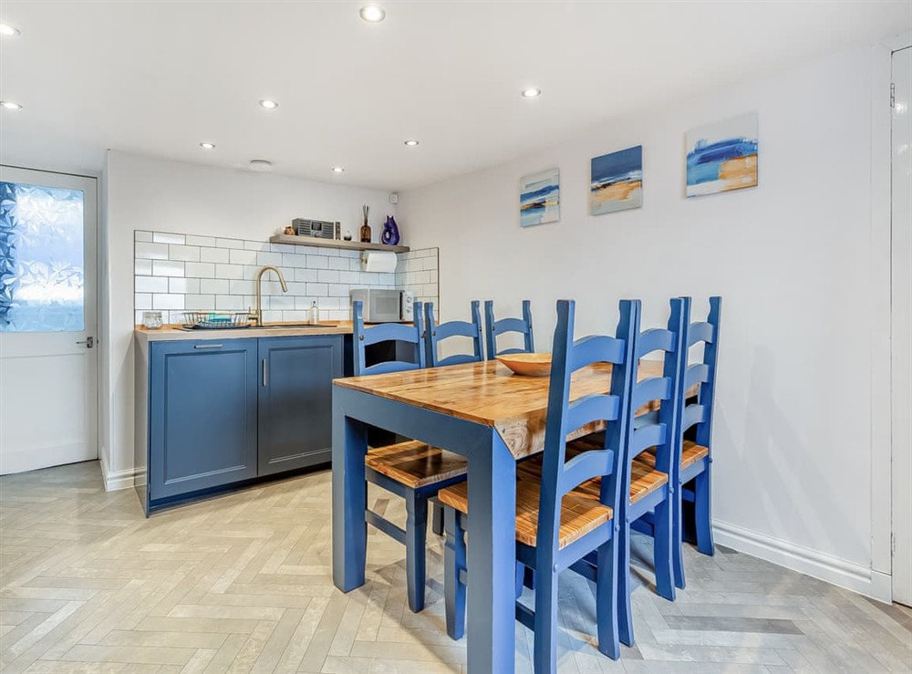 Kitchen/diner at Roggle Roich in Hilton, Ross-Shire