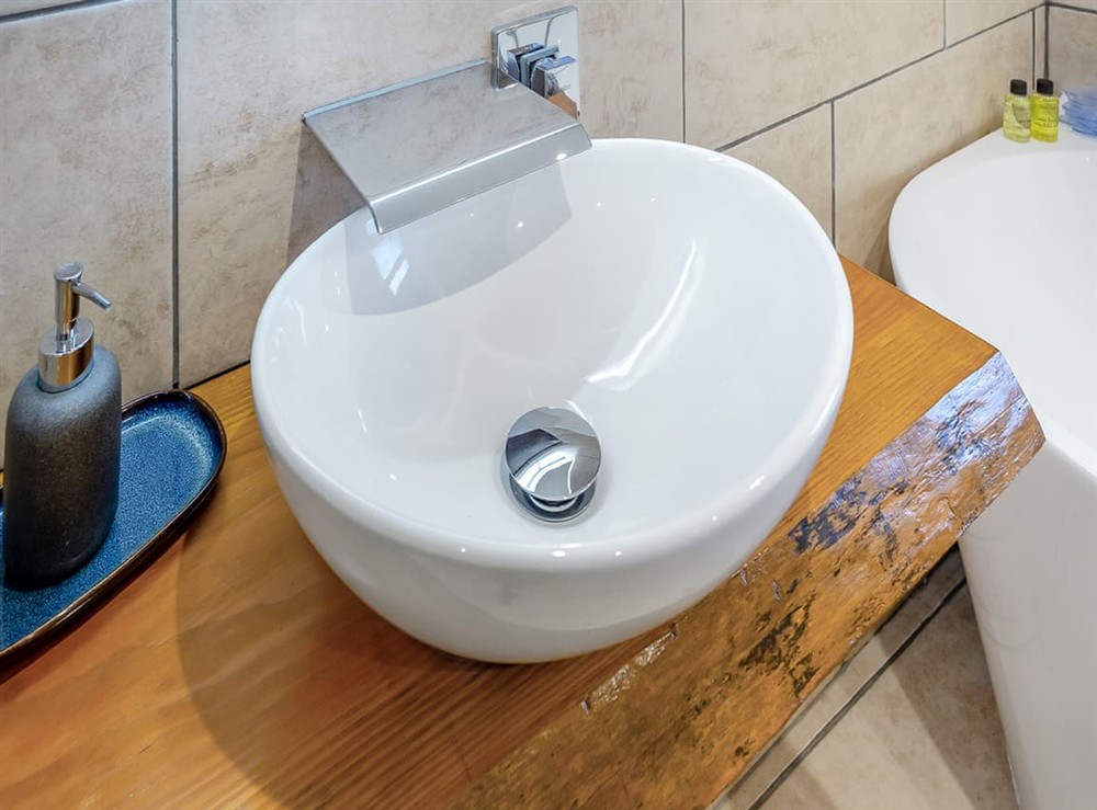 Utility room at Roggle Roich in Hilton, Ross-Shire