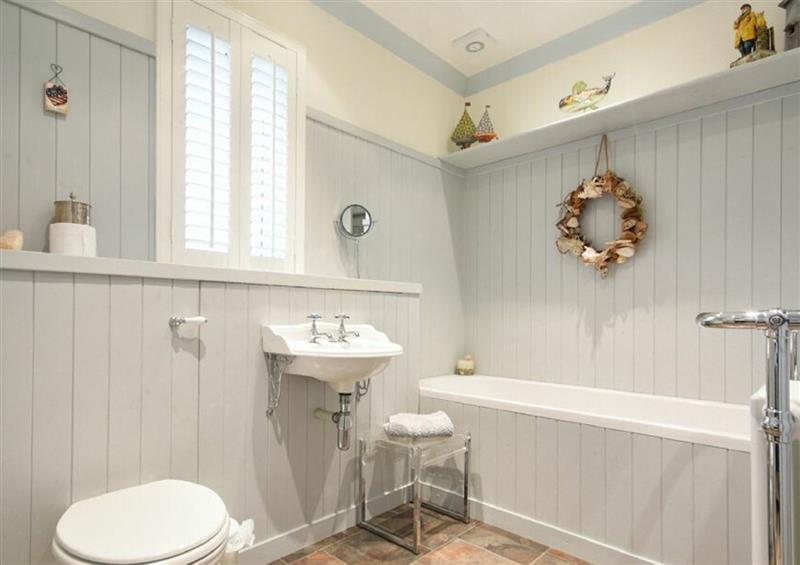 This is the bathroom at Rokeby, Bamburgh