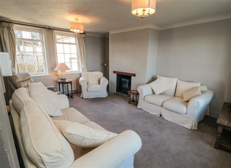 Relax in the living area at Rokeby House, Robin Hoods Bay
