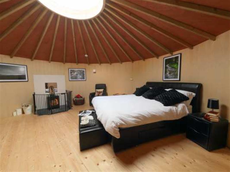 Double bedroom at Rolling Hills, Bishops Castle, Shropshire