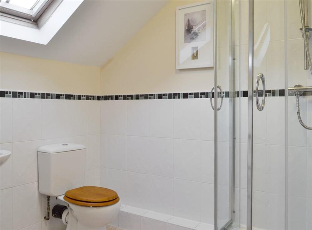 En-suite shower room at Rolton House in Ambleside, Cumbria