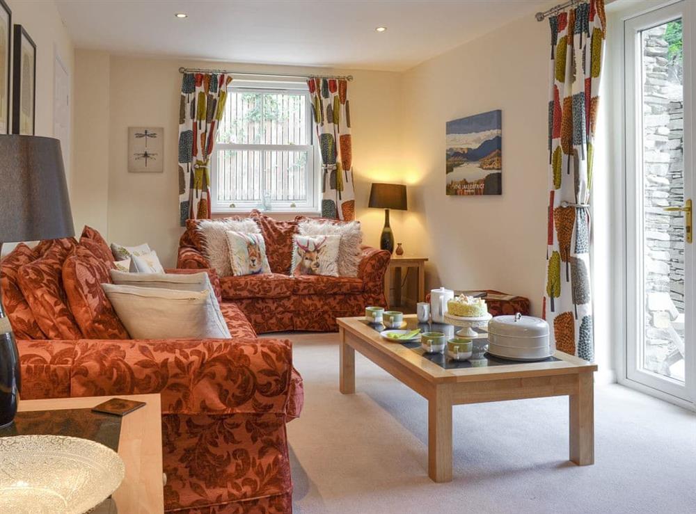 Spacious living room at Rolton House in Ambleside, Cumbria